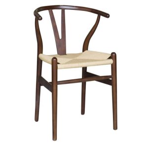 Cadeira madeira escura
